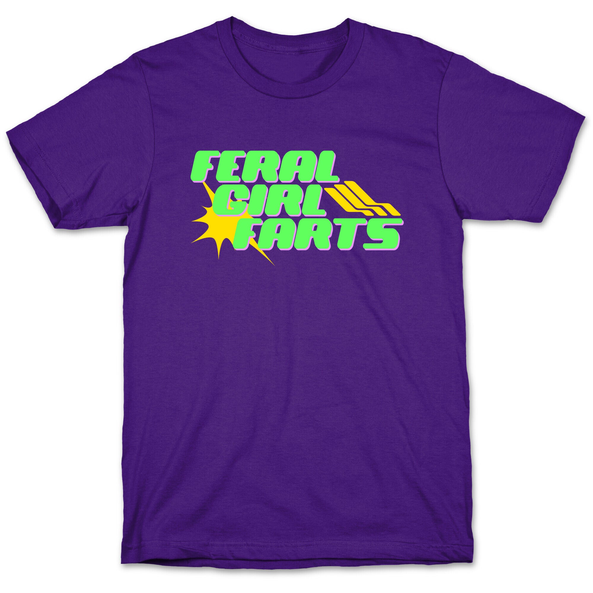 Feral Girl Farts T-Shirt