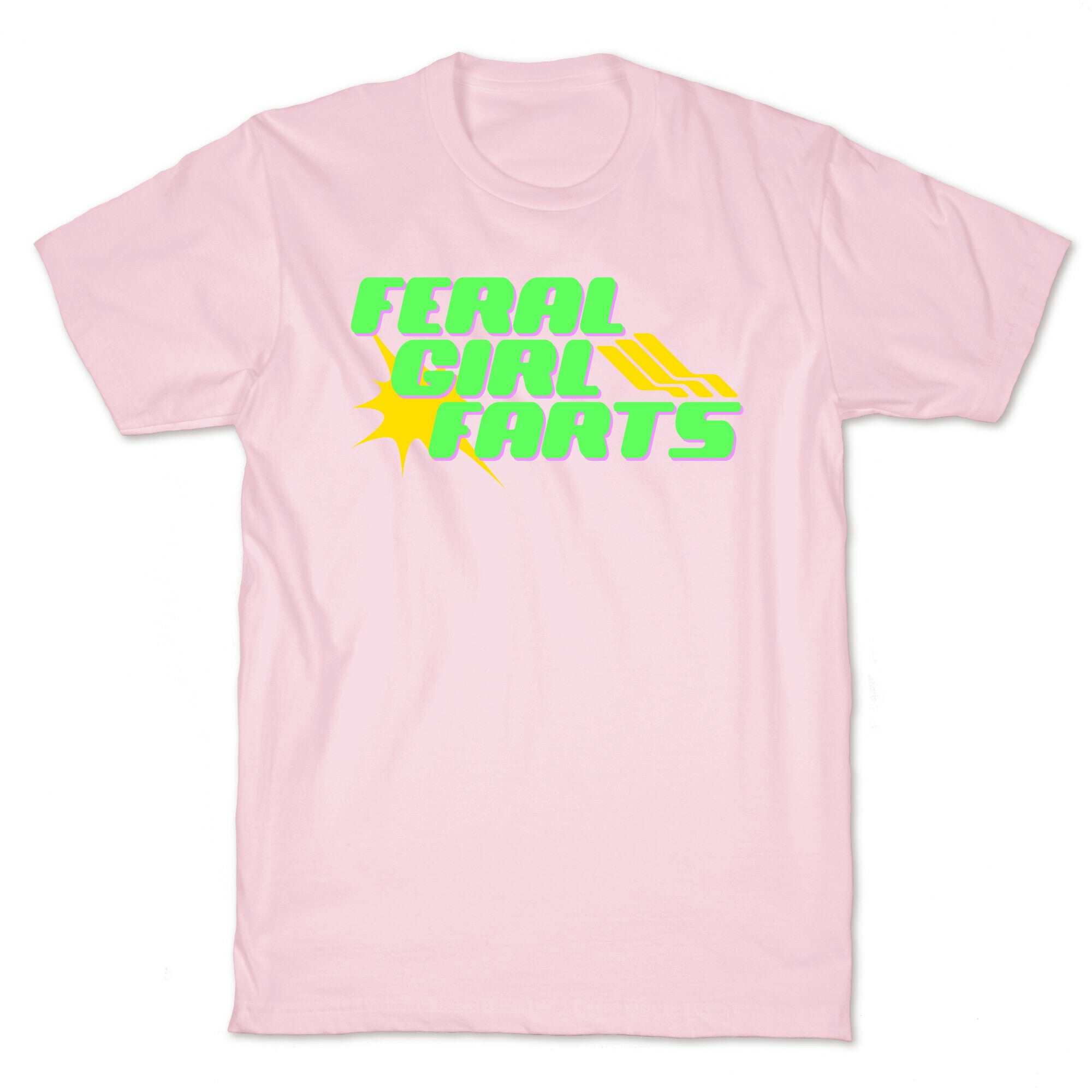 Feral Girl Farts T-Shirt
