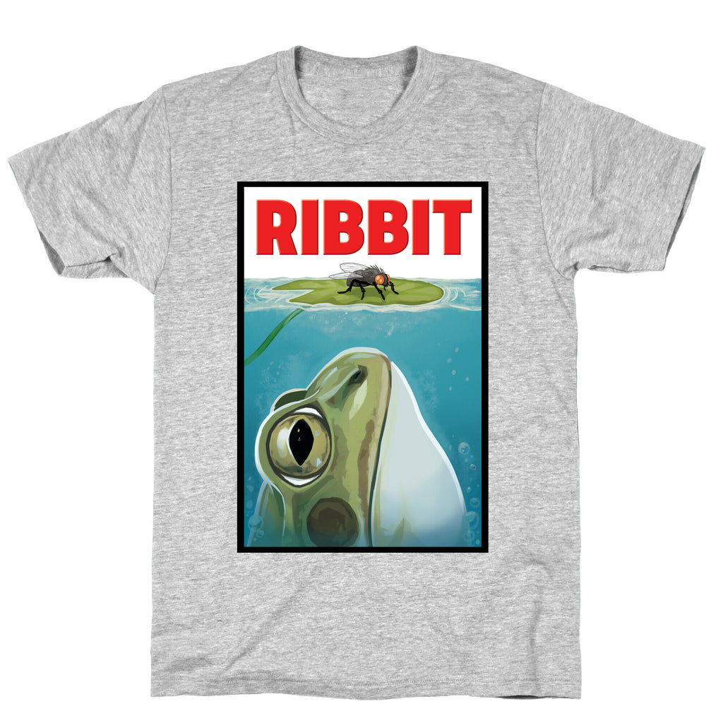 Ribbit Jaws Parody T-Shirt