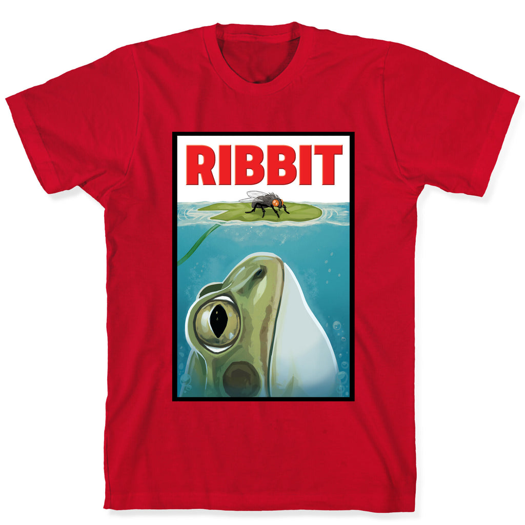 Ribbit Jaws Parody T-Shirt