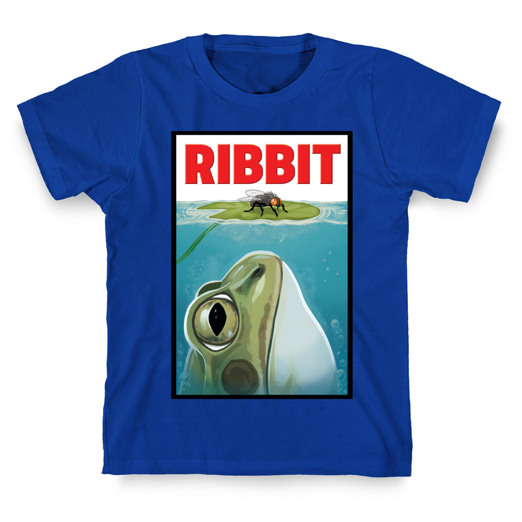 Ribbit Jaws Parody T-Shirt