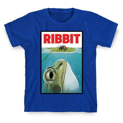 Ribbit Jaws Parody T-Shirt