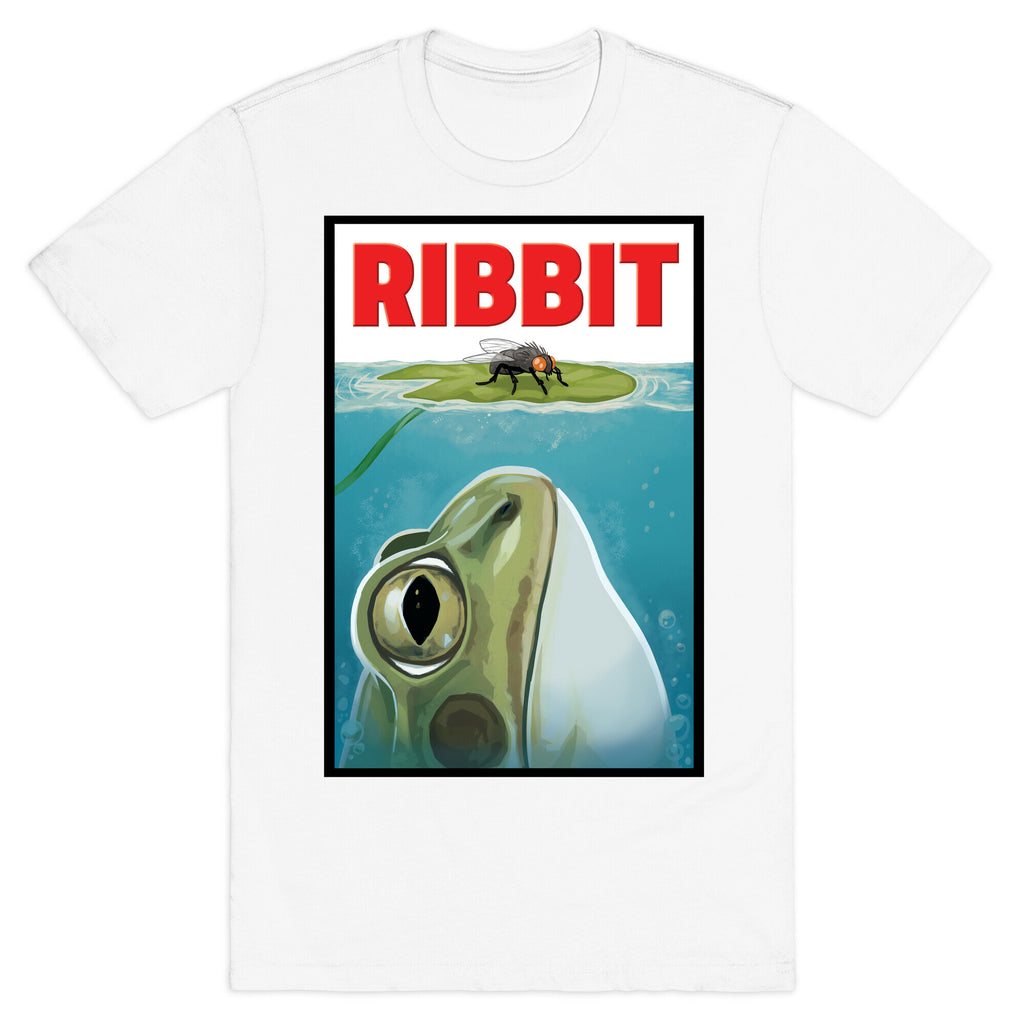 Ribbit Jaws Parody T-Shirt