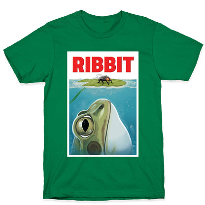 Ribbit Jaws Parody T-Shirt