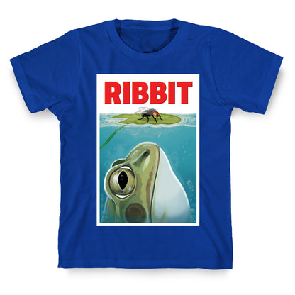 Ribbit Jaws Parody T-Shirt