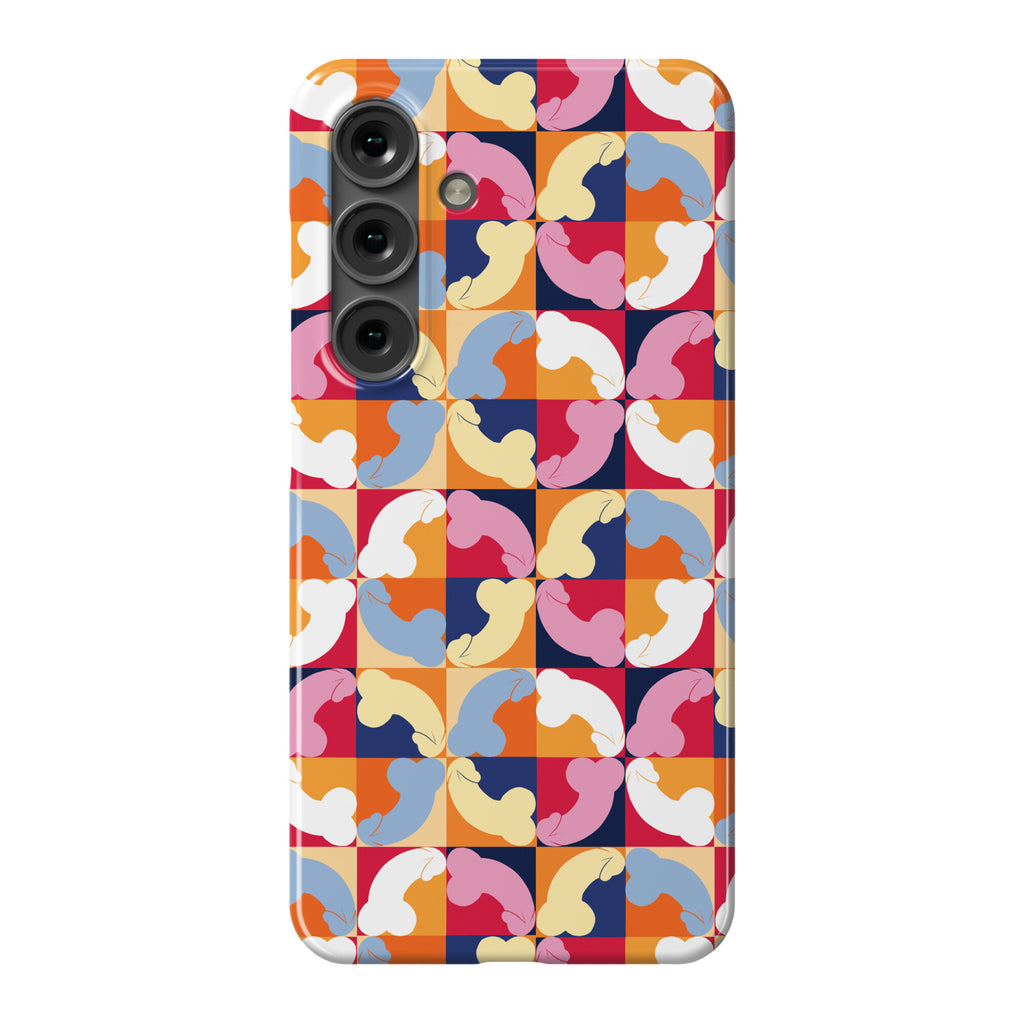 Penis Tile Pattern Phone Case