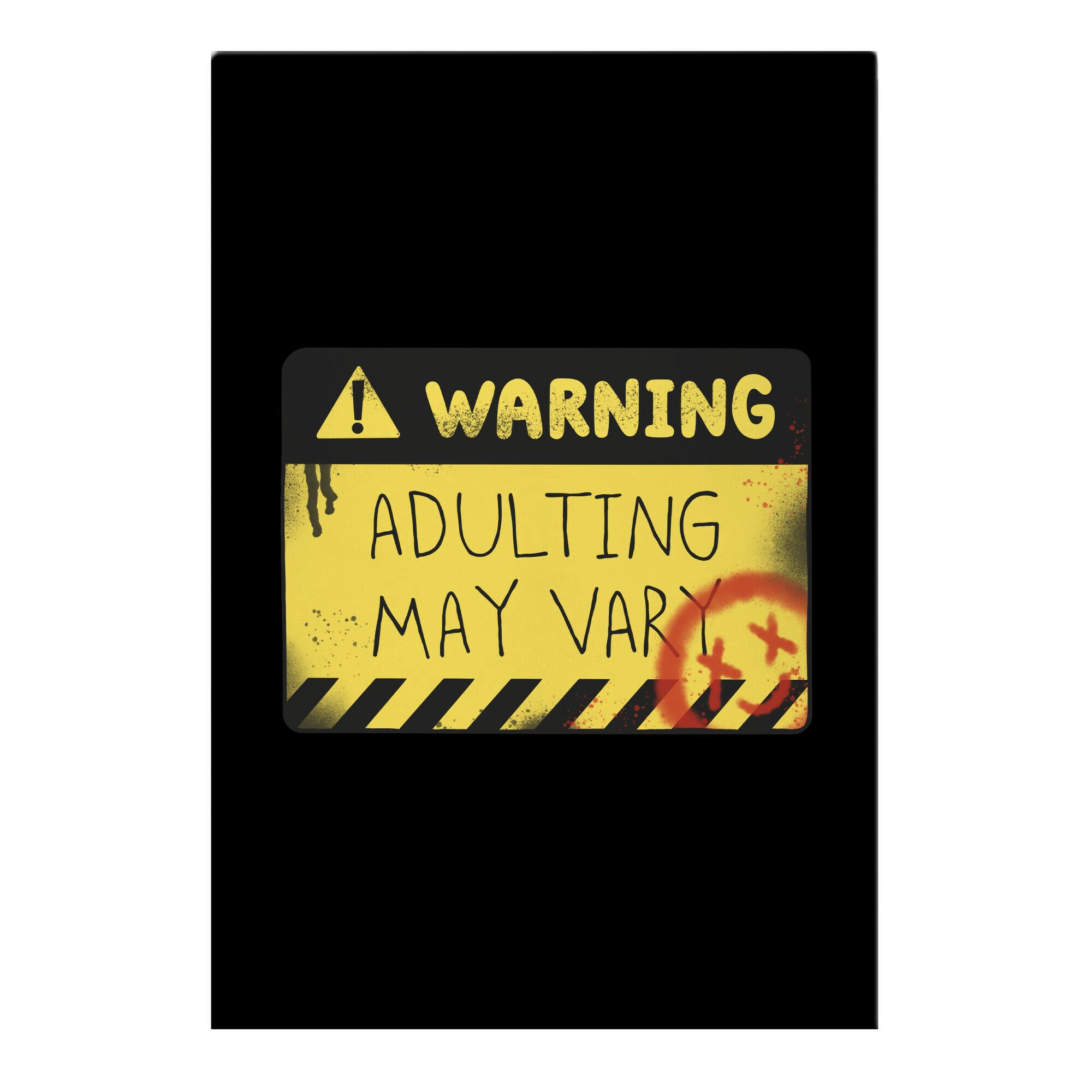 Warning Adulting May Vary Garden Flag