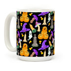 Halloween Peens Pattern Coffee Mug