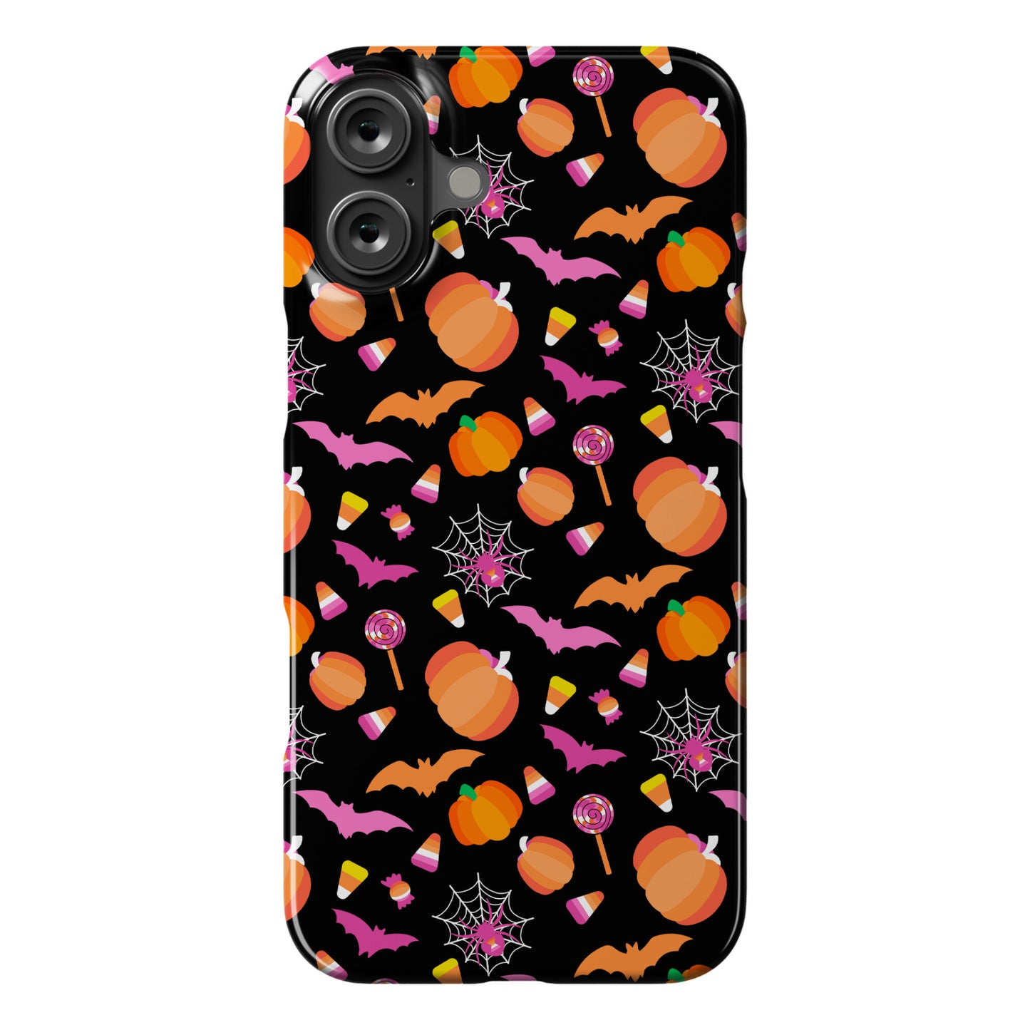 Lesbian Pride Halloween Pattern Phone Case