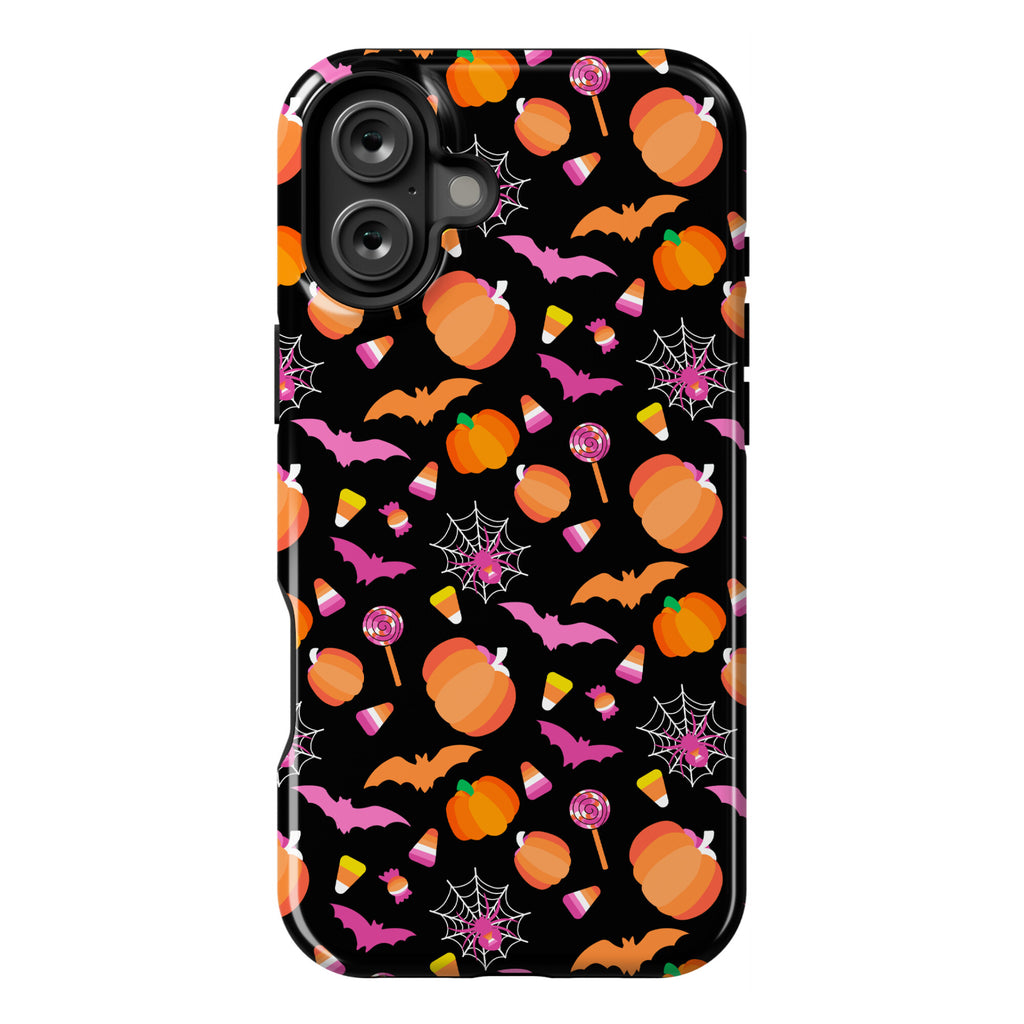Lesbian Pride Halloween Pattern Phone Case