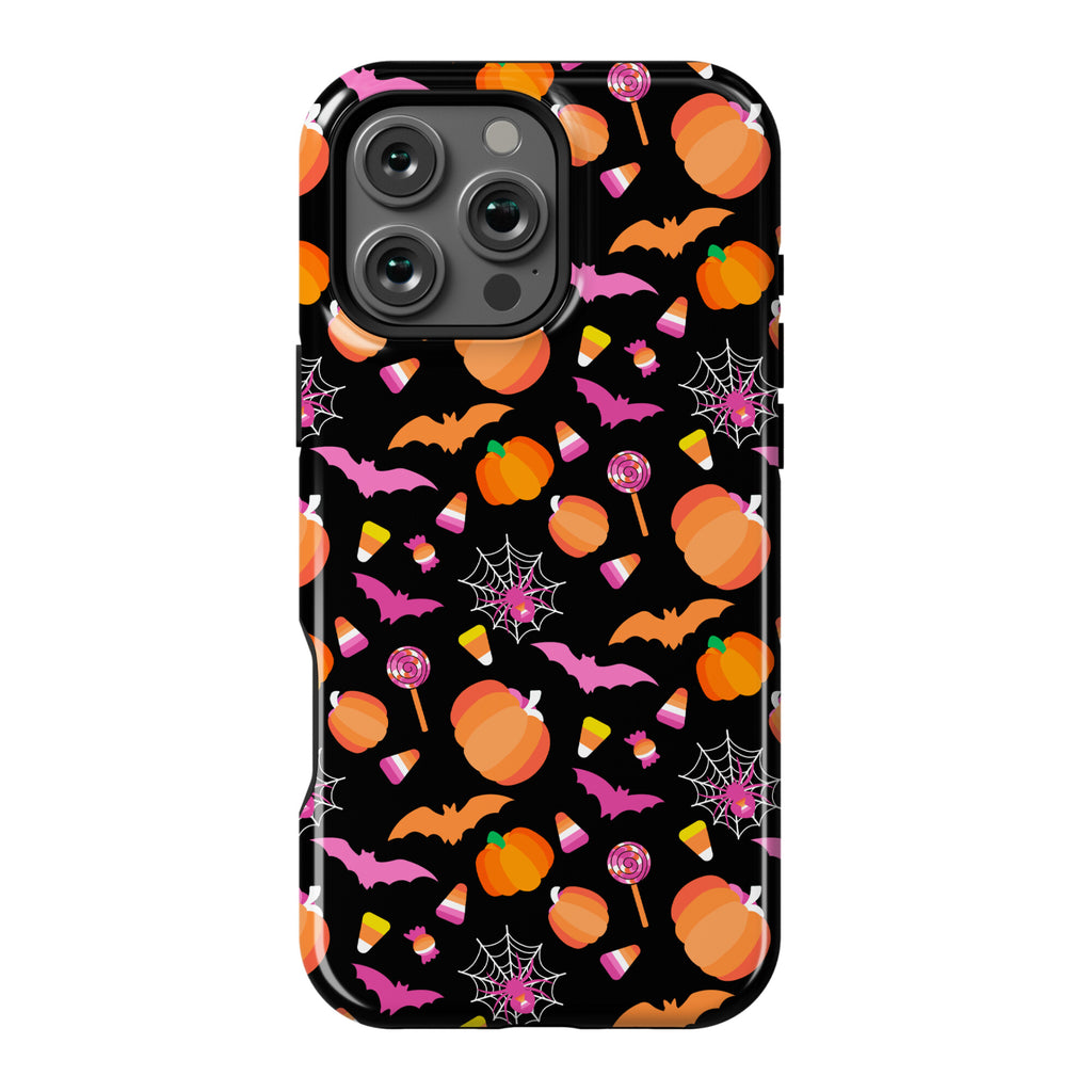 Lesbian Pride Halloween Pattern Phone Case