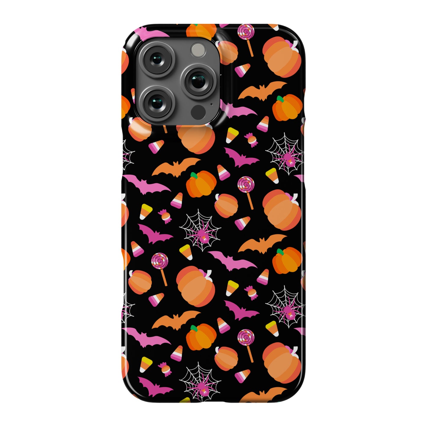 Lesbian Pride Halloween Pattern Phone Case