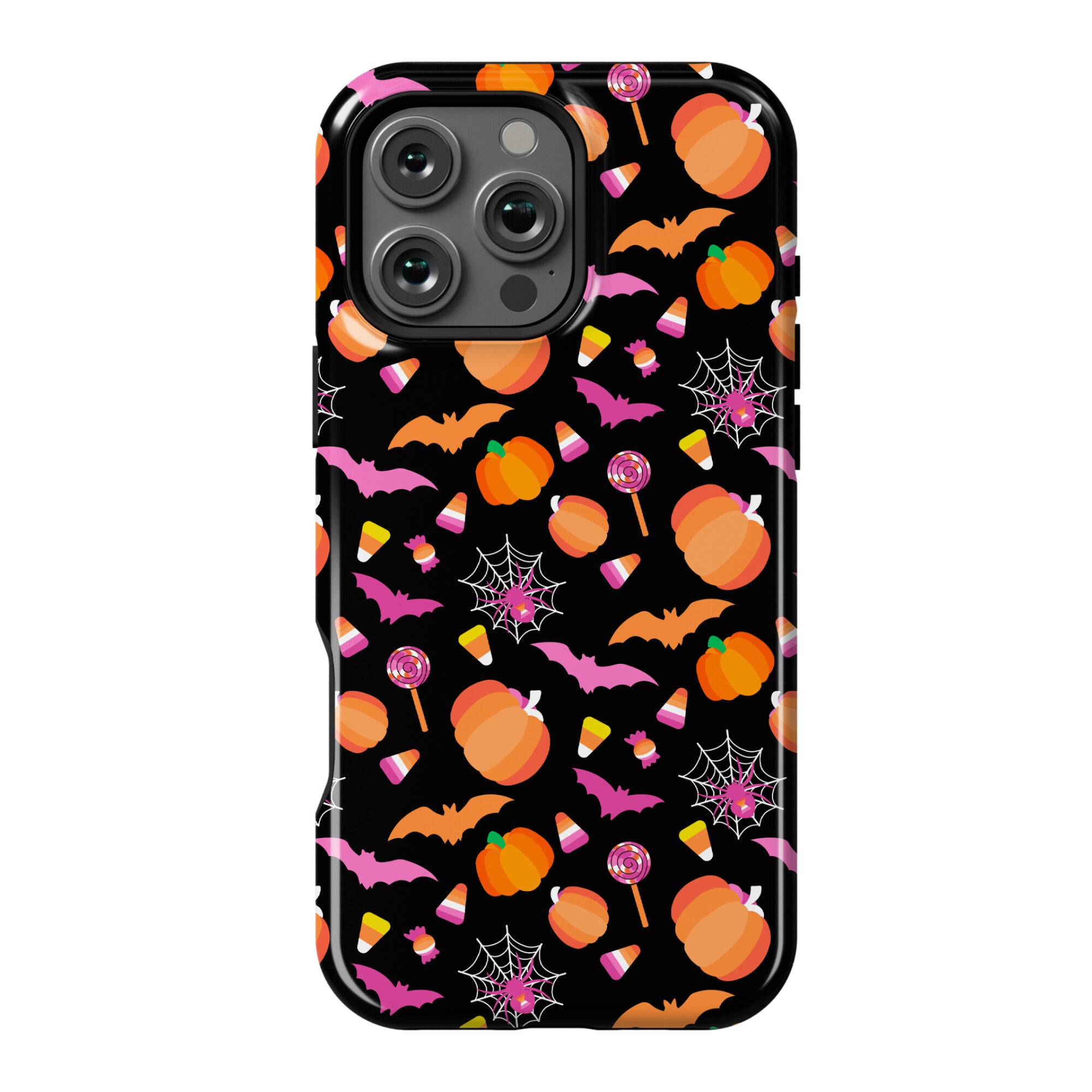 Lesbian Pride Halloween Pattern Phone Case