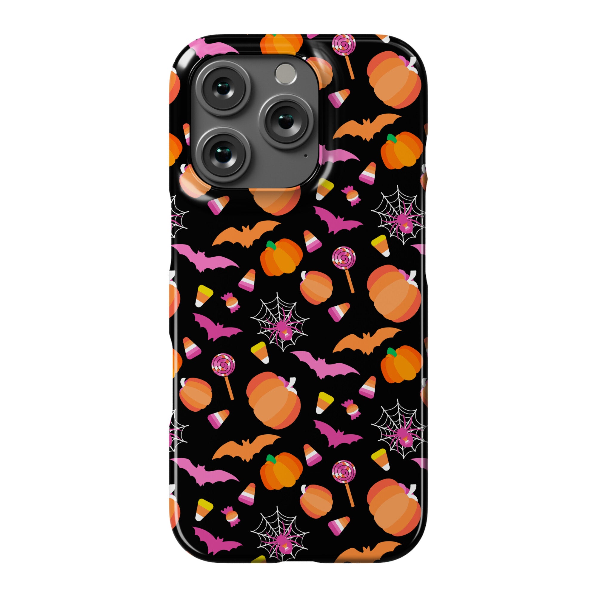 Lesbian Pride Halloween Pattern Phone Case