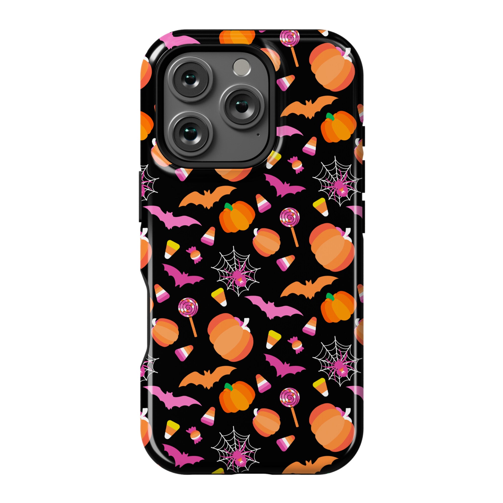 Lesbian Pride Halloween Pattern Phone Case