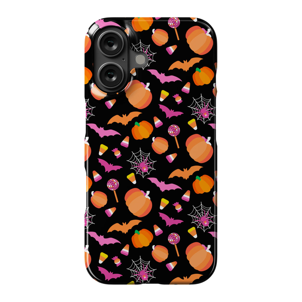 Lesbian Pride Halloween Pattern Phone Case