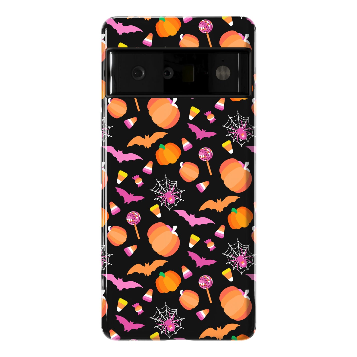 Lesbian Pride Halloween Pattern Phone Case