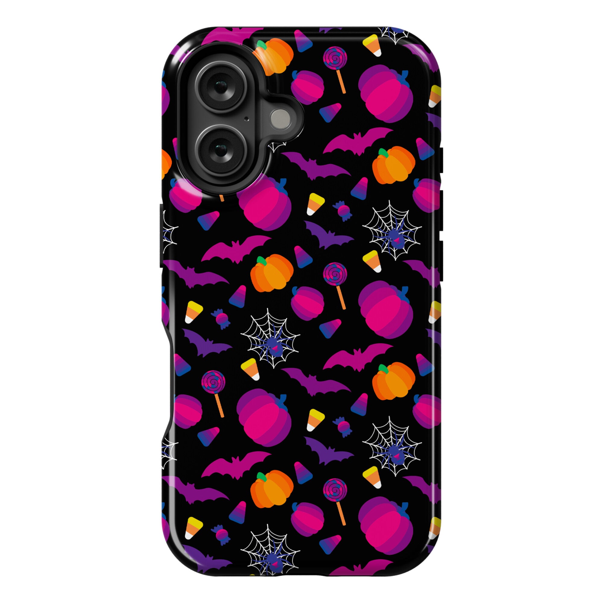 Bisexual Pride Halloween Pattern Phone Case