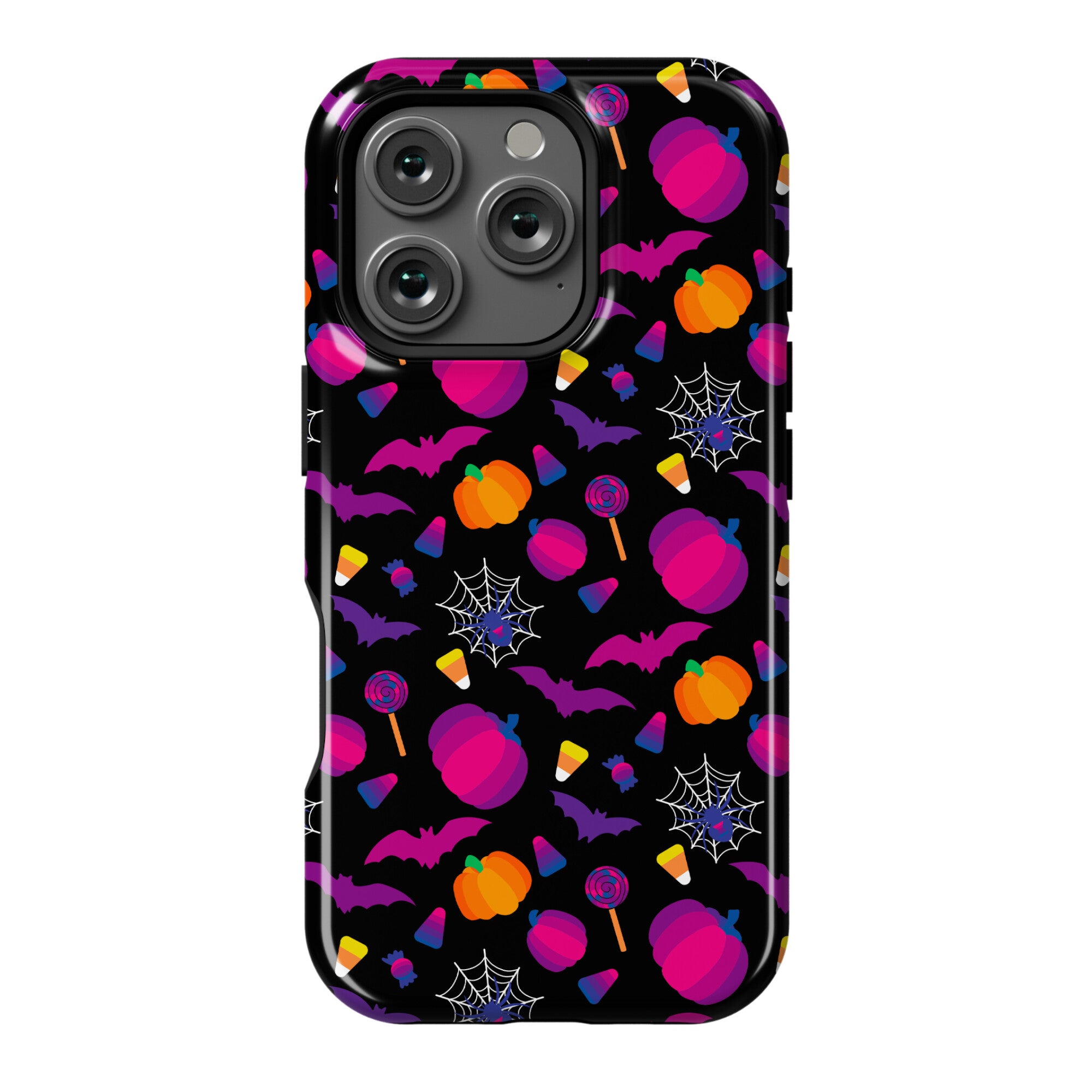 Bisexual Pride Halloween Pattern Phone Case