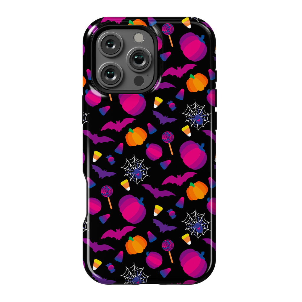 Bisexual Pride Halloween Pattern Phone Case