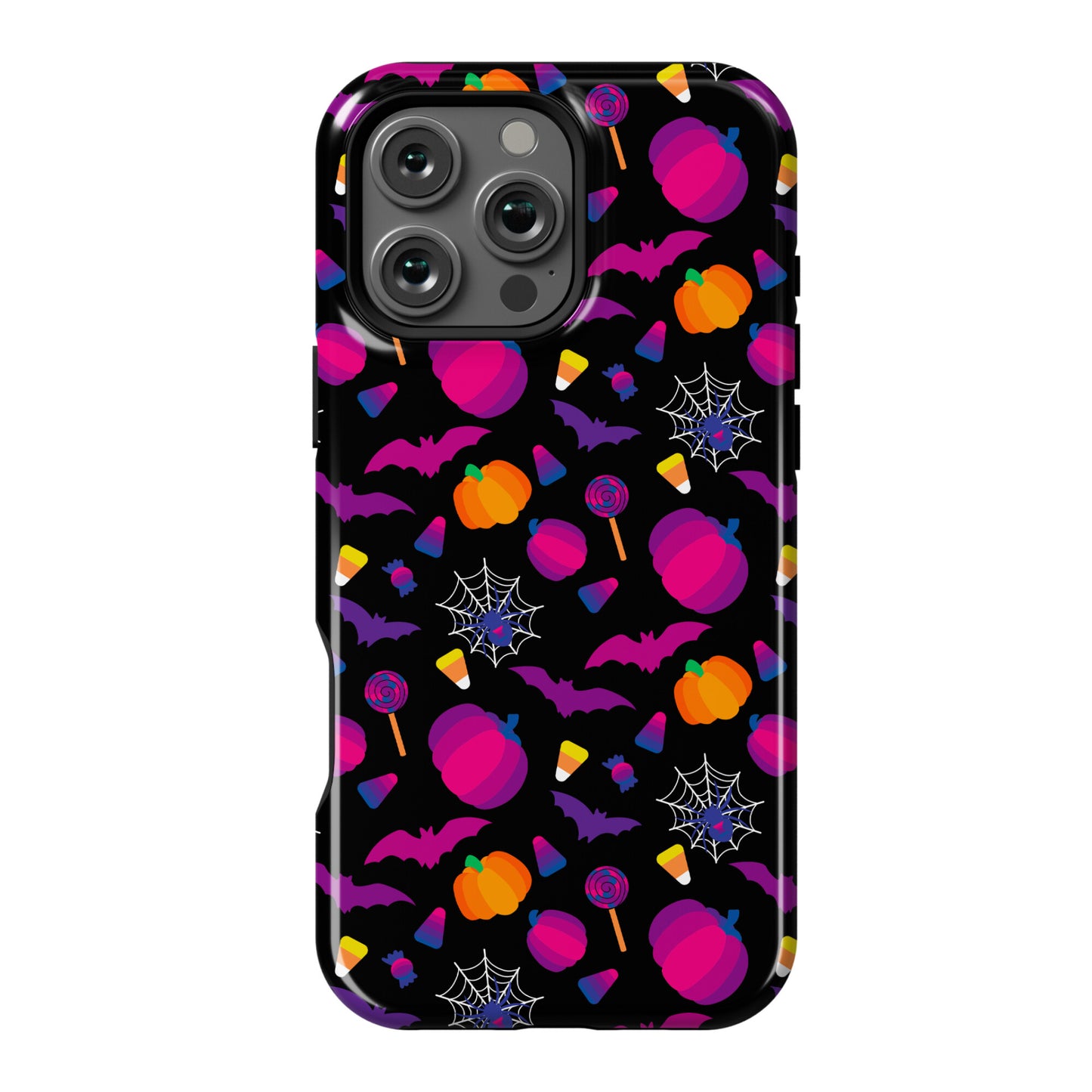 Bisexual Pride Halloween Pattern Phone Case