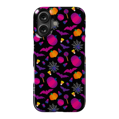 Bisexual Pride Halloween Pattern Phone Case