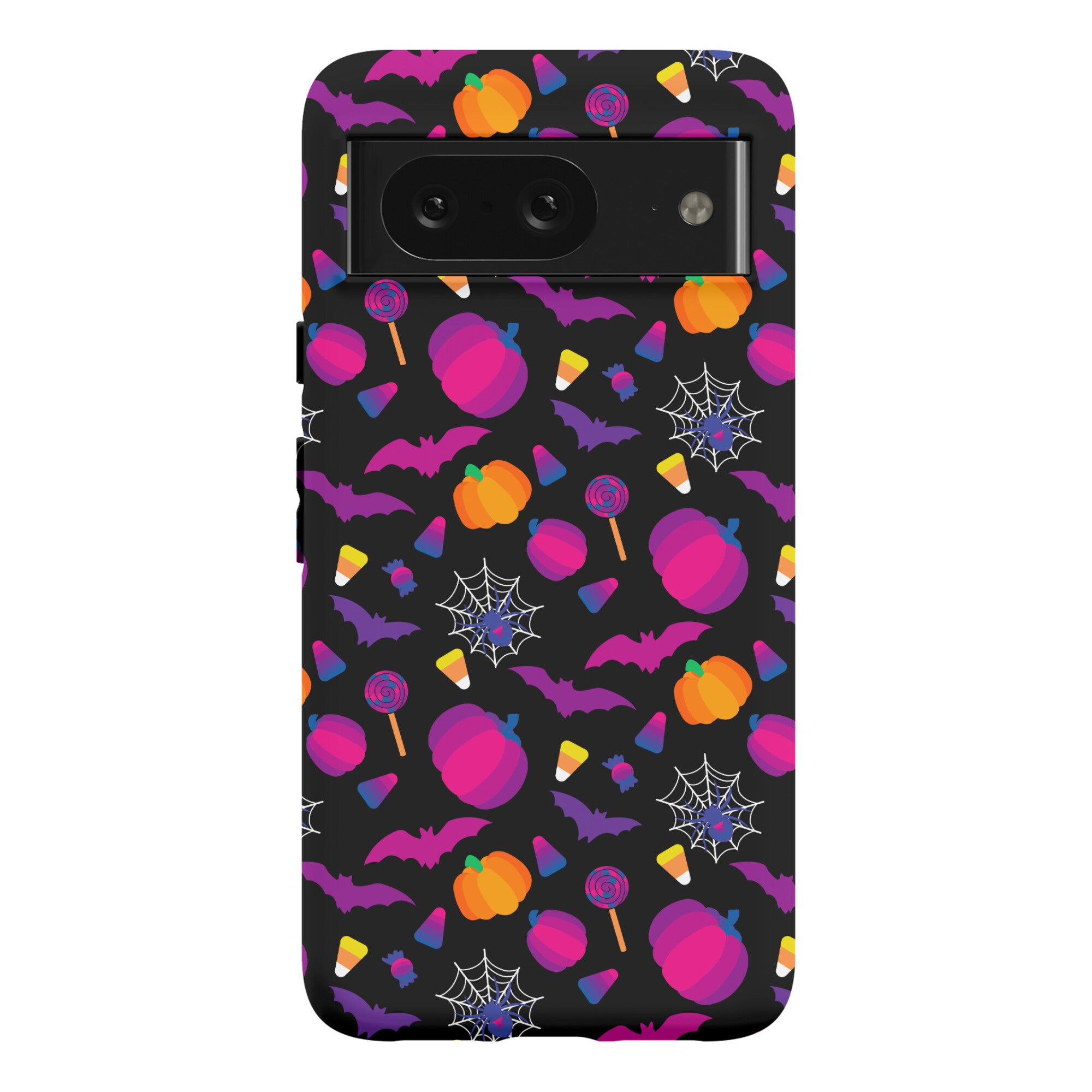 Bisexual Pride Halloween Pattern Phone Case