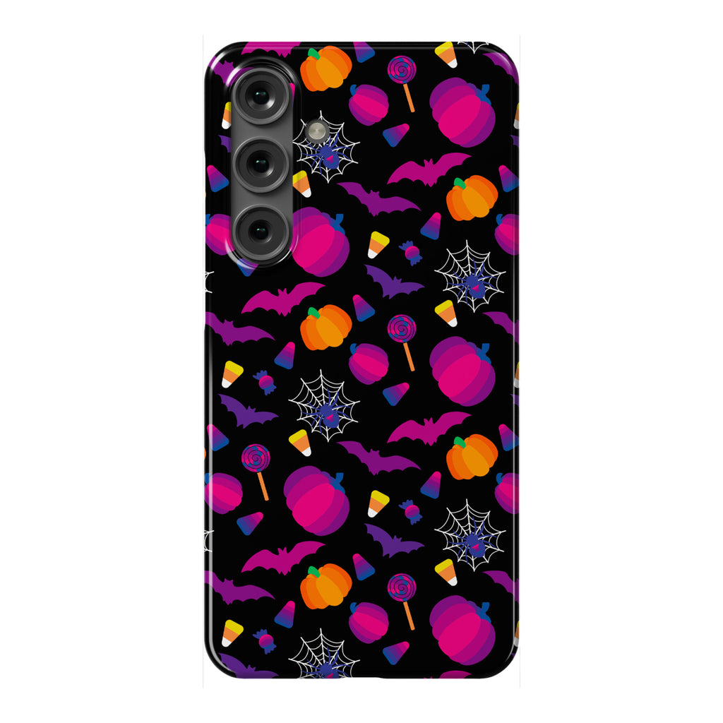 Bisexual Pride Halloween Pattern Phone Case