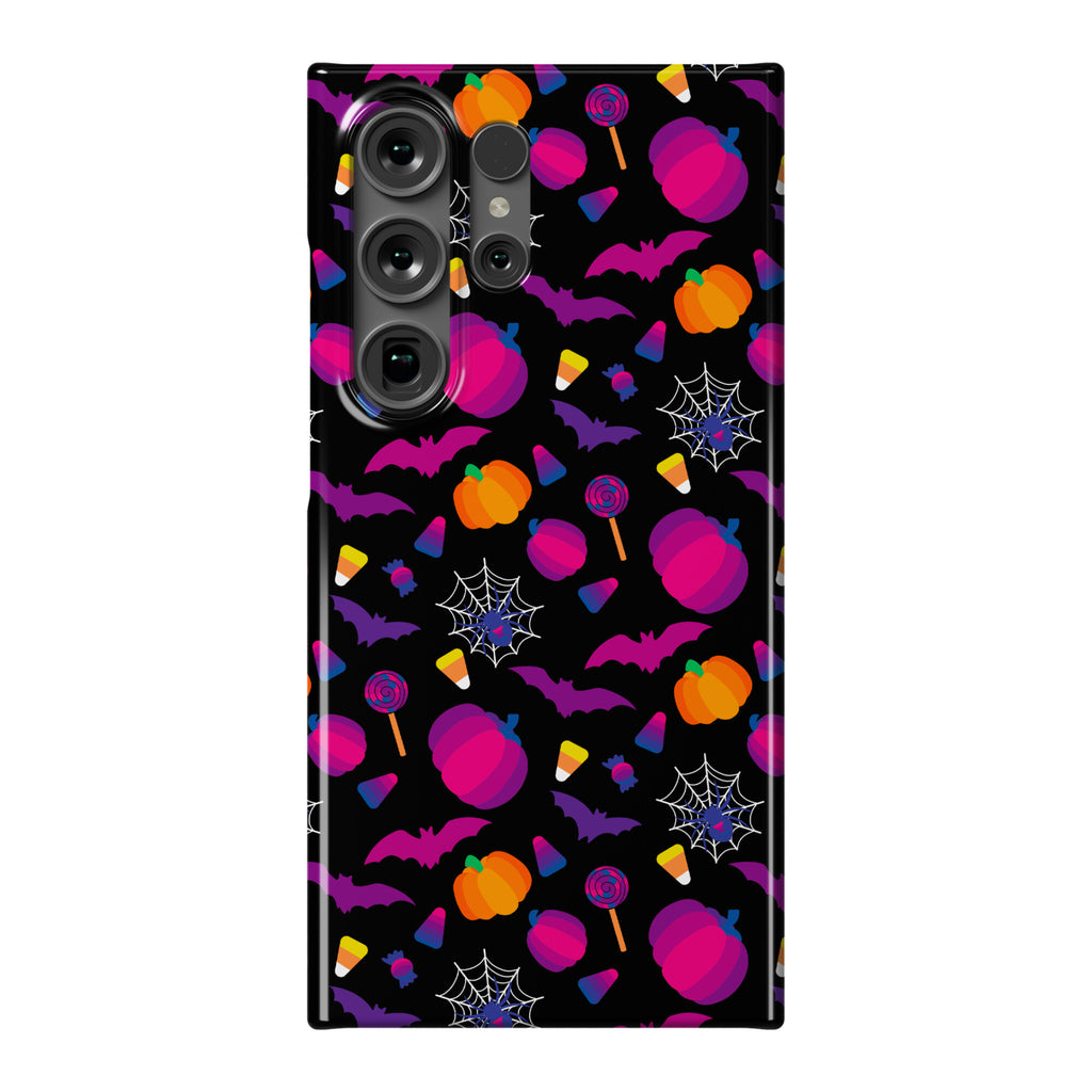 Bisexual Pride Halloween Pattern Phone Case