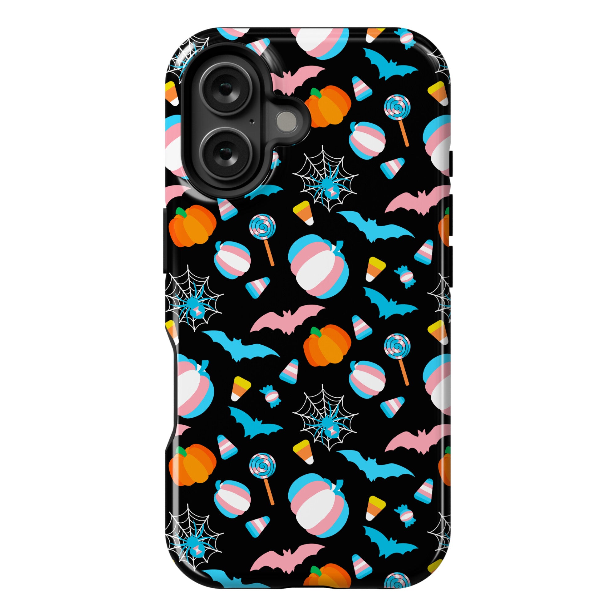 Transgender Pride Halloween Pattern Phone Case