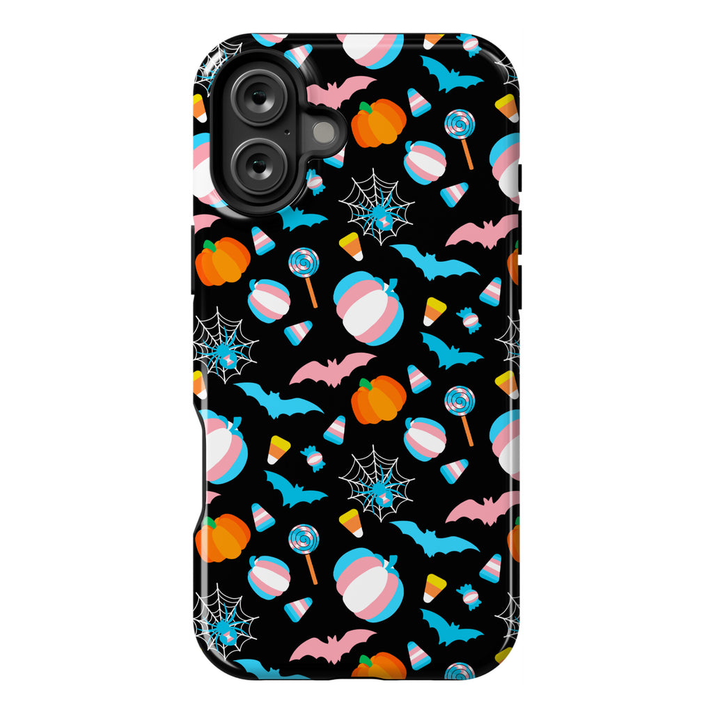 Transgender Pride Halloween Pattern Phone Case