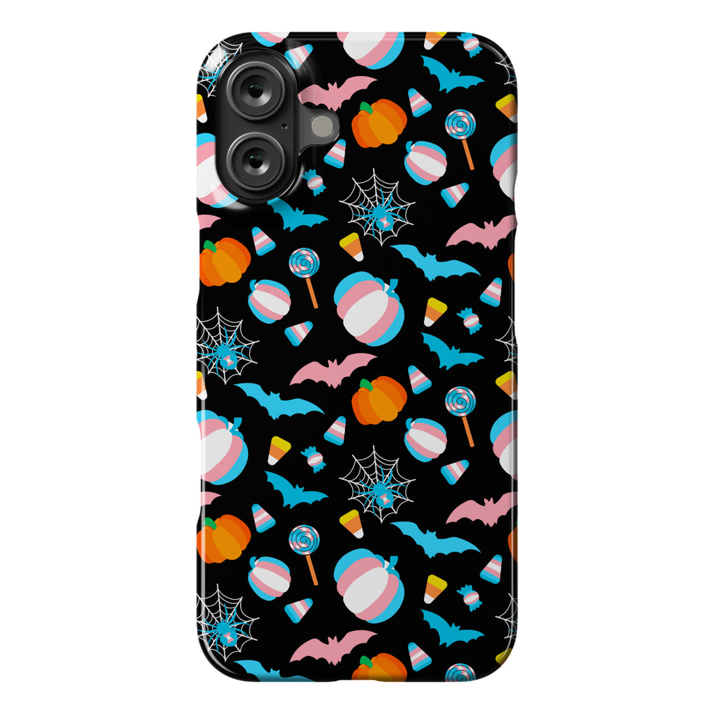 Transgender Pride Halloween Pattern Phone Case