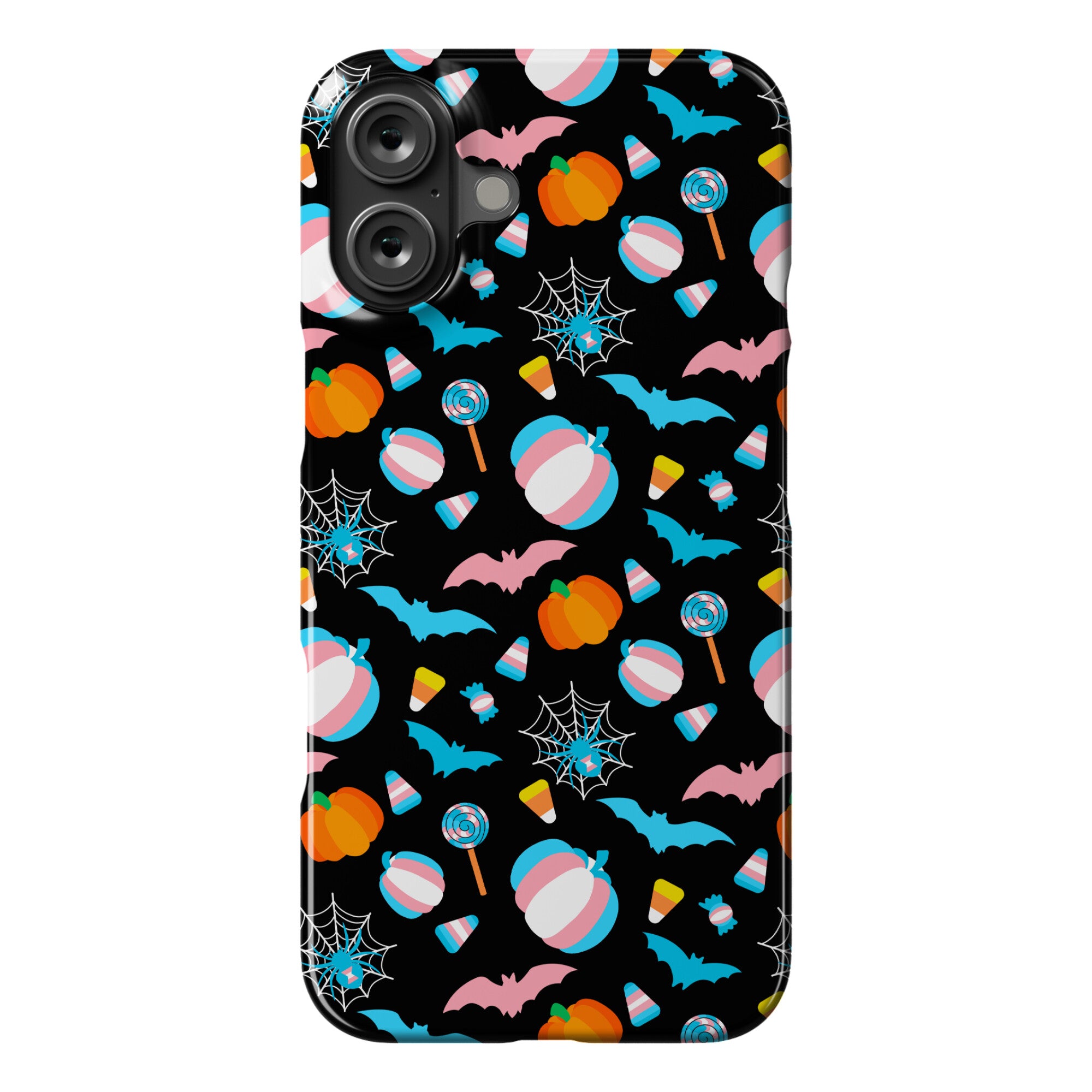Transgender Pride Halloween Pattern Phone Case
