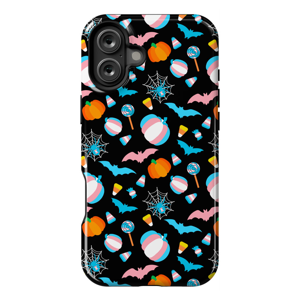 Transgender Pride Halloween Pattern Phone Case