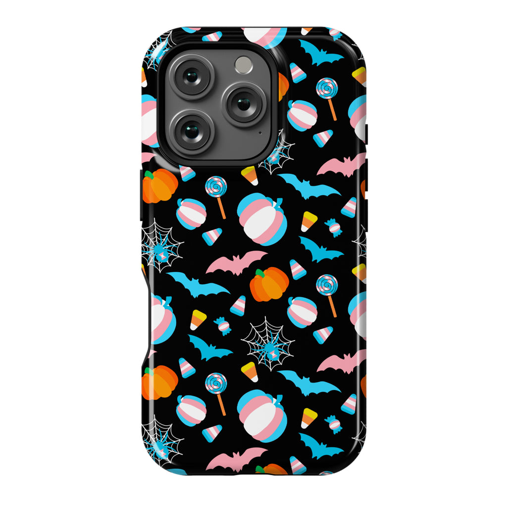 Transgender Pride Halloween Pattern Phone Case
