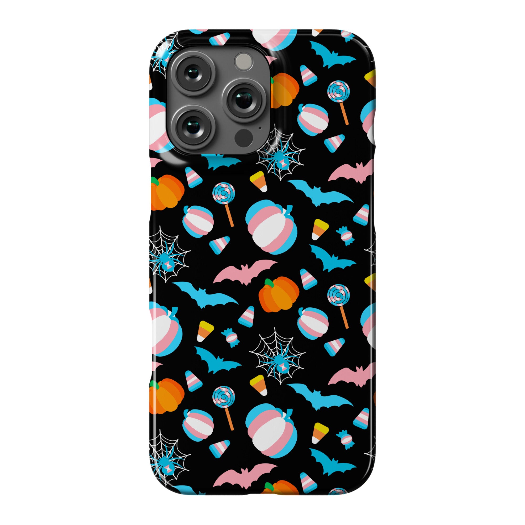 Transgender Pride Halloween Pattern Phone Case