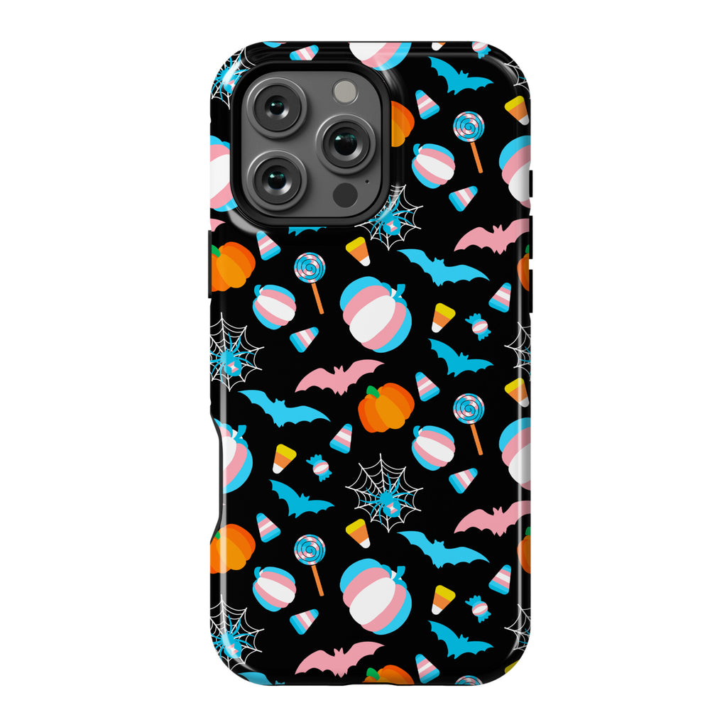 Transgender Pride Halloween Pattern Phone Case