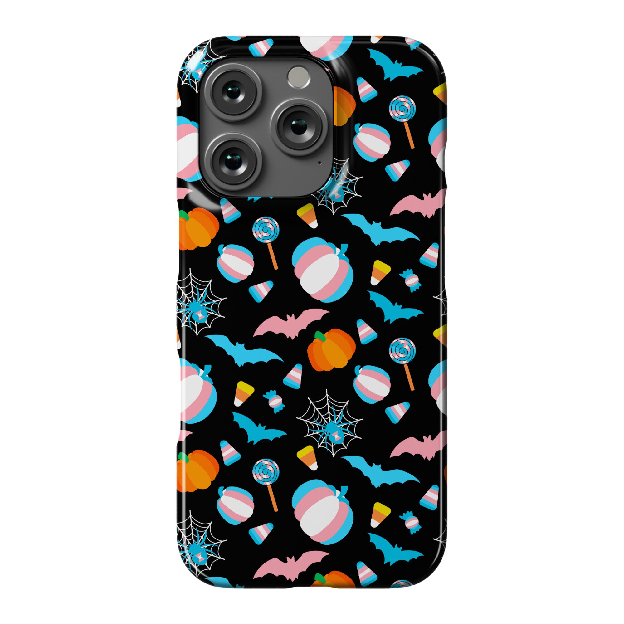 Transgender Pride Halloween Pattern Phone Case