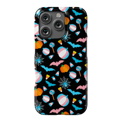 Transgender Pride Halloween Pattern Phone Case