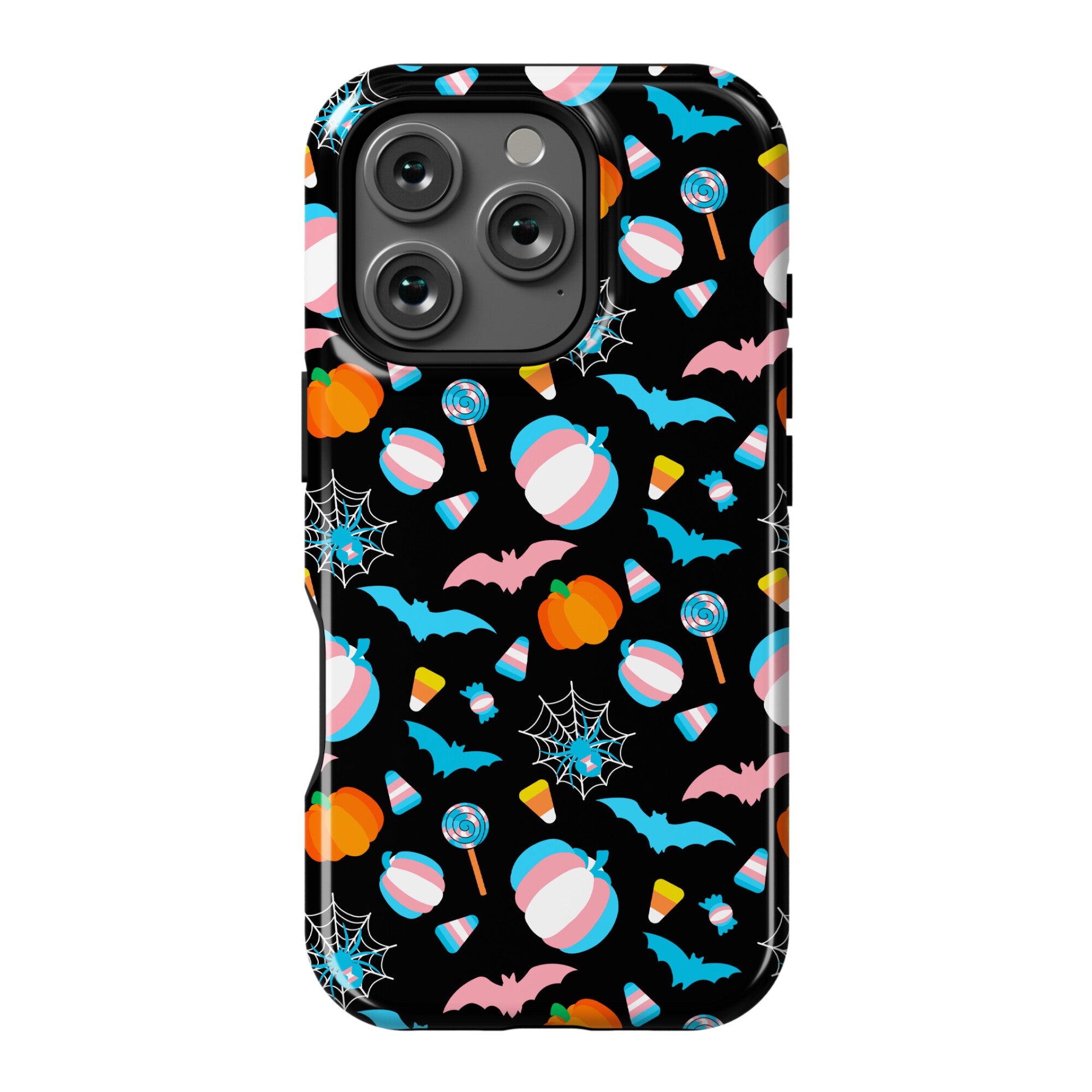 Transgender Pride Halloween Pattern Phone Case