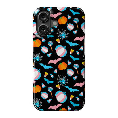 Transgender Pride Halloween Pattern Phone Case