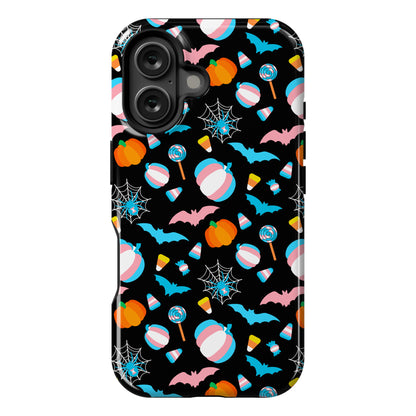 Transgender Pride Halloween Pattern Phone Case