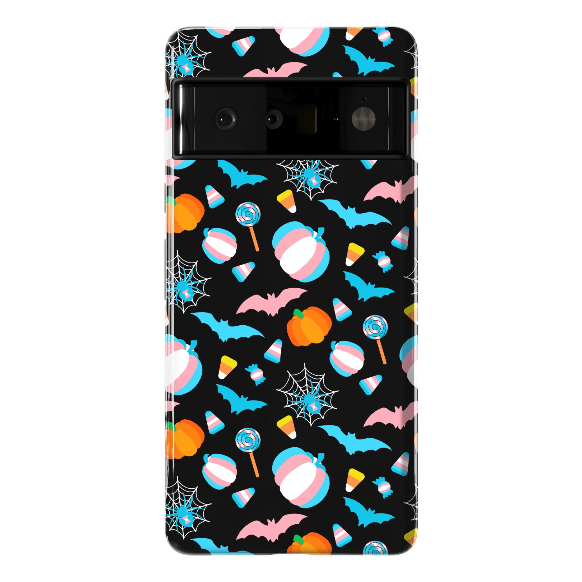 Transgender Pride Halloween Pattern Phone Case