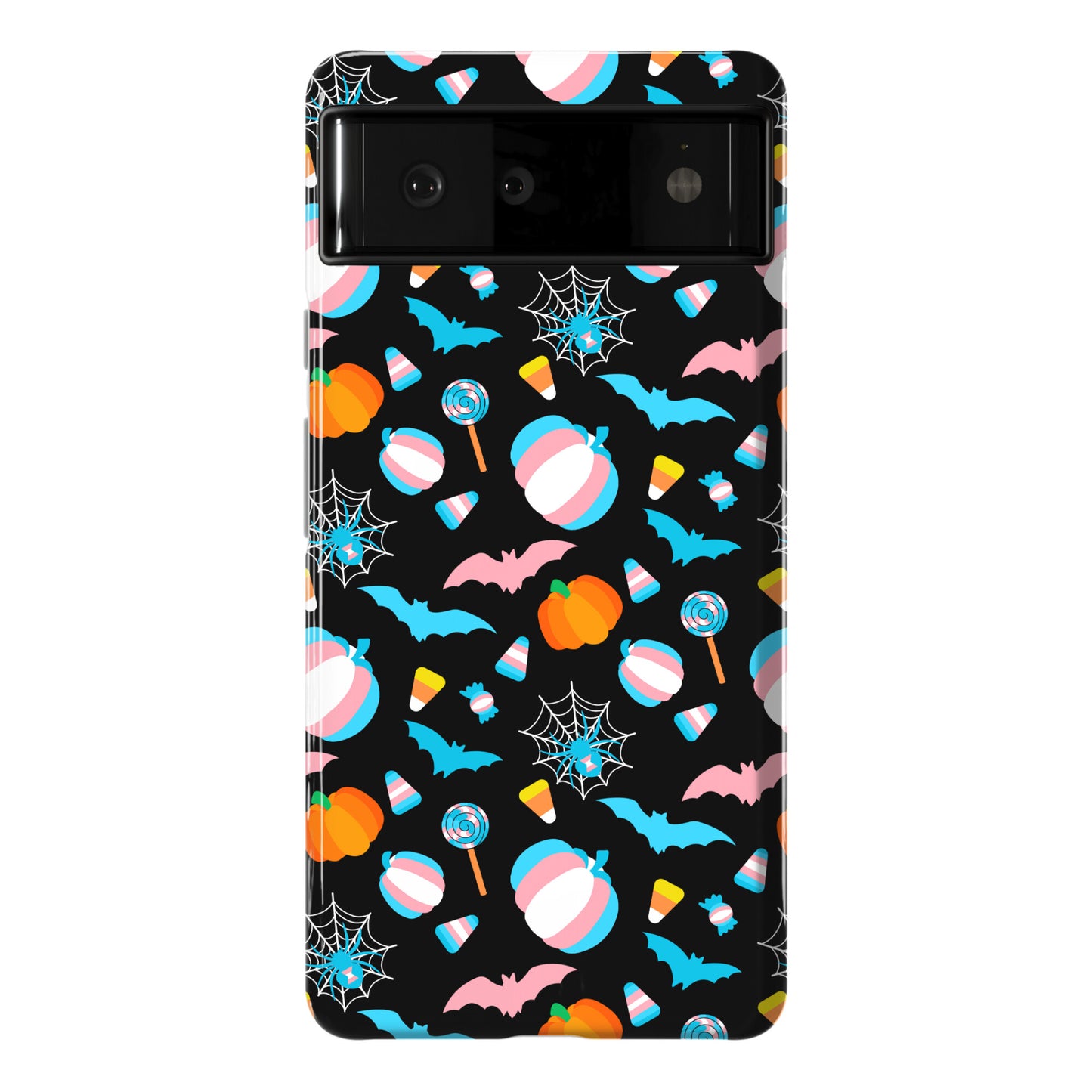 Transgender Pride Halloween Pattern Phone Case