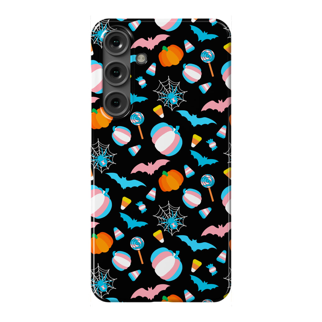 Transgender Pride Halloween Pattern Phone Case