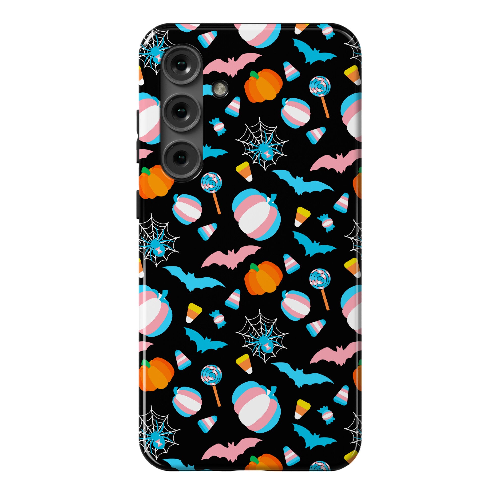 Transgender Pride Halloween Pattern Phone Case