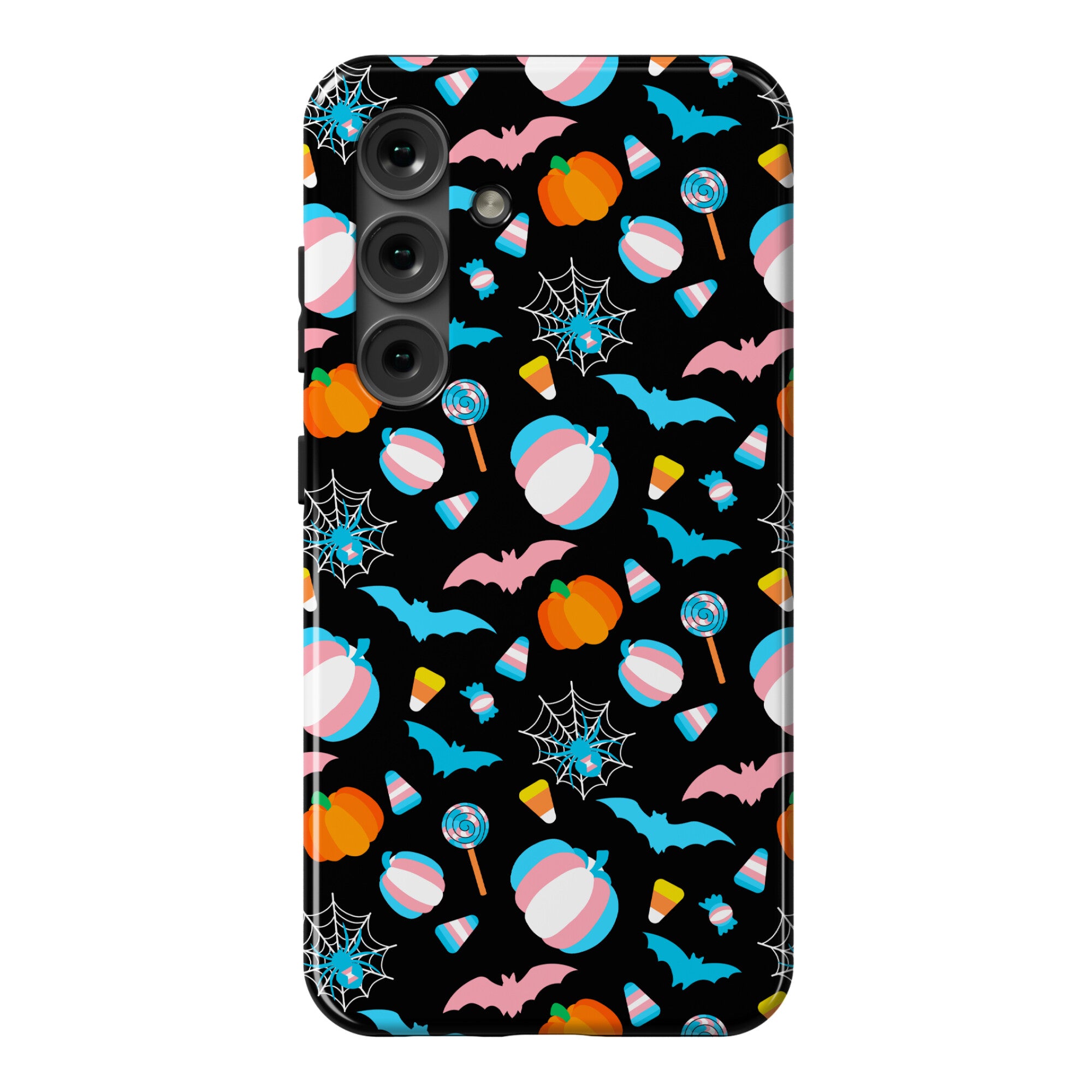 Transgender Pride Halloween Pattern Phone Case