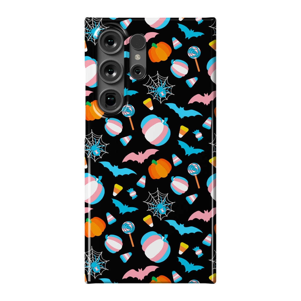 Transgender Pride Halloween Pattern Phone Case