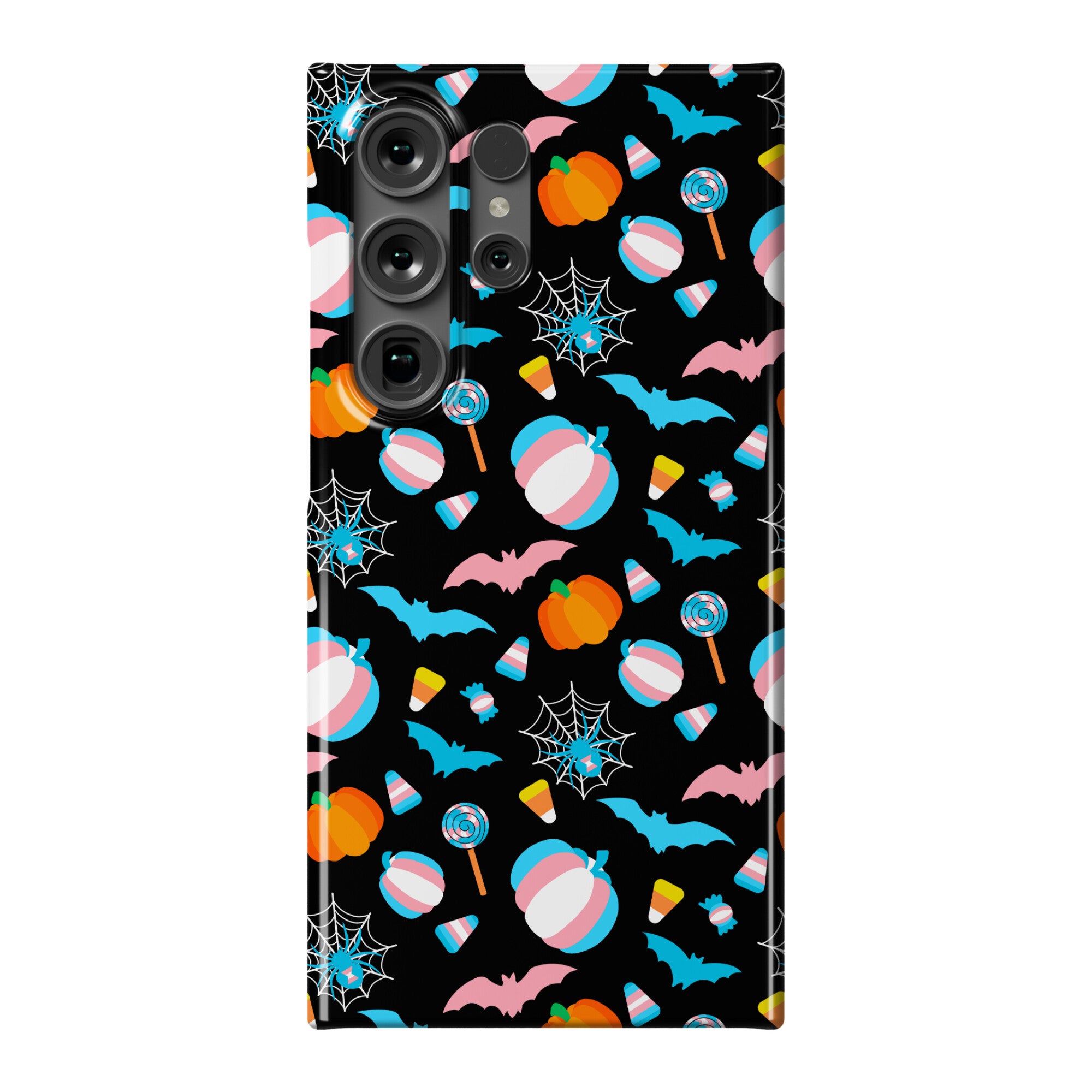 Transgender Pride Halloween Pattern Phone Case