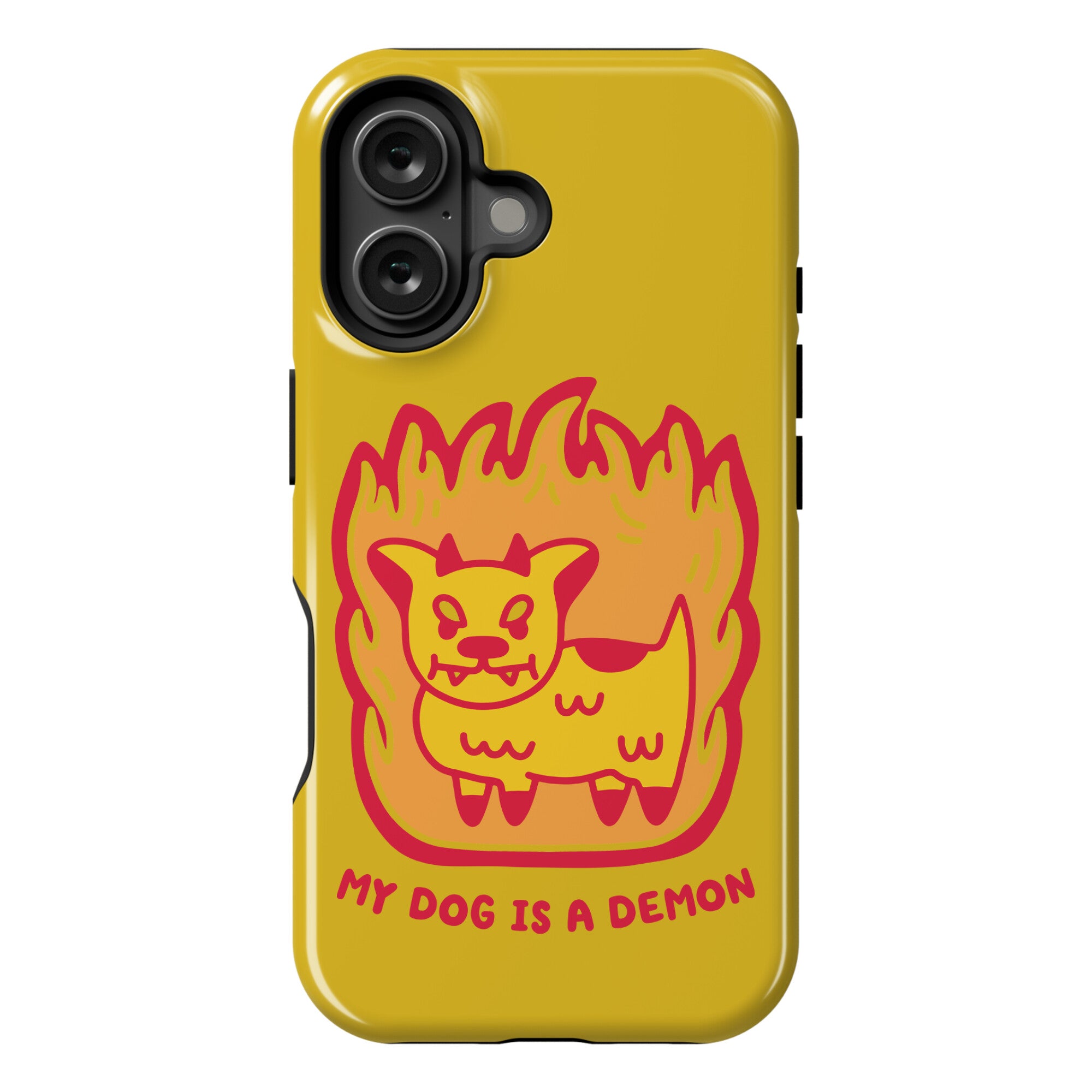 My Dog is a Demon Phone Case